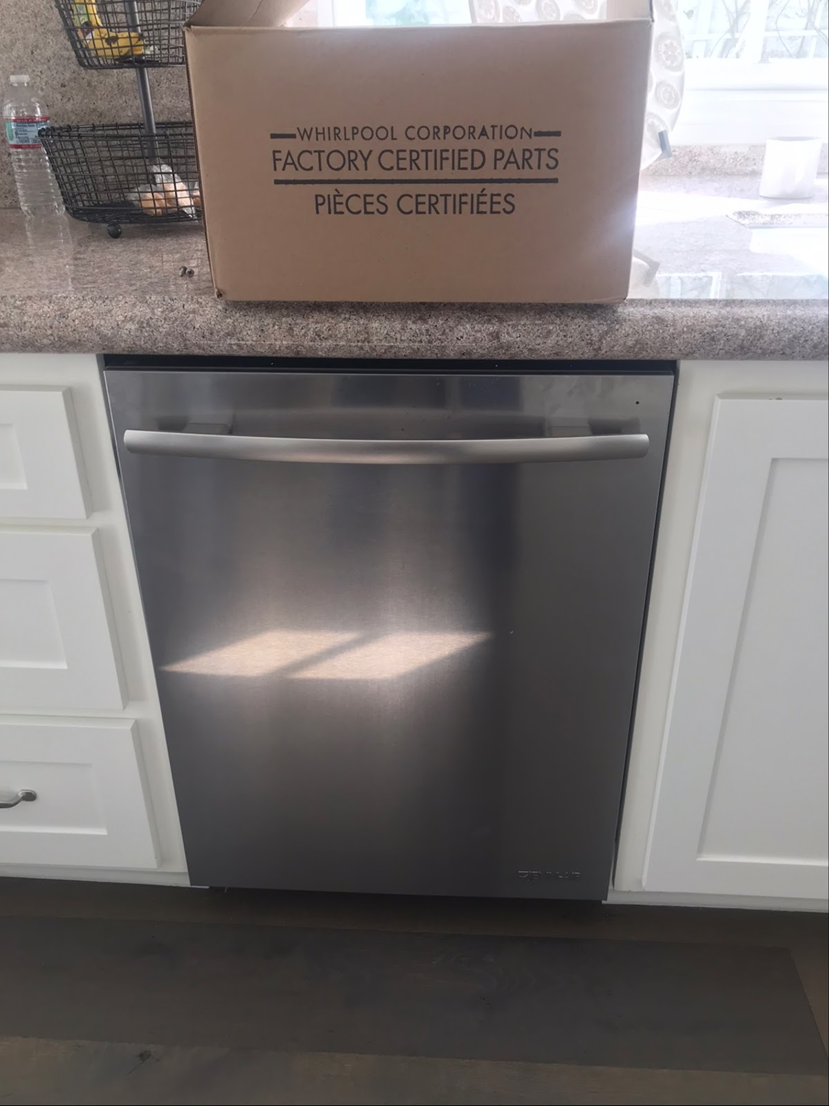 JennAir dishwasher repaired by ProStar after the main wash motor failed