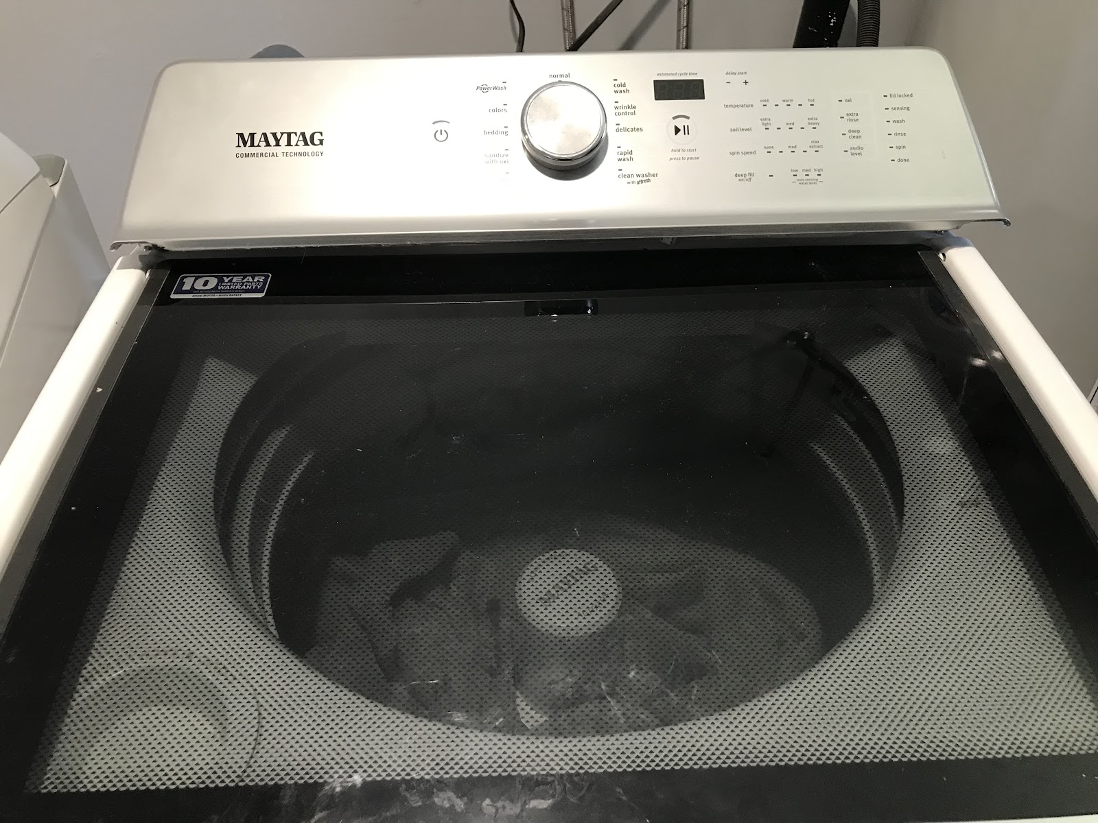 Maytag top-load washer main control board replacement by ProStar Appliance Service