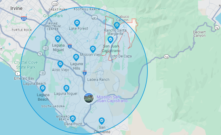 Service Areas
