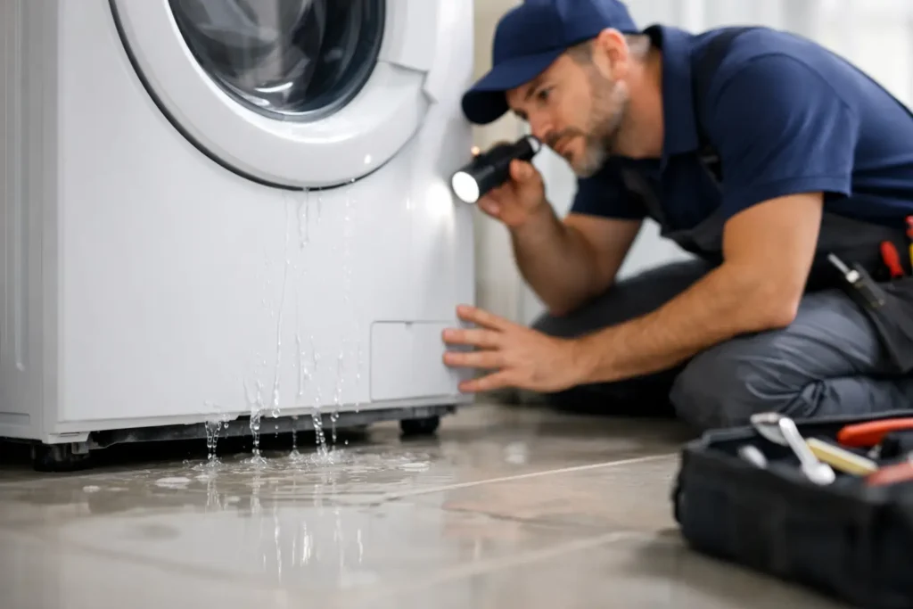 Blog. Why Is Washer Leaking Water?